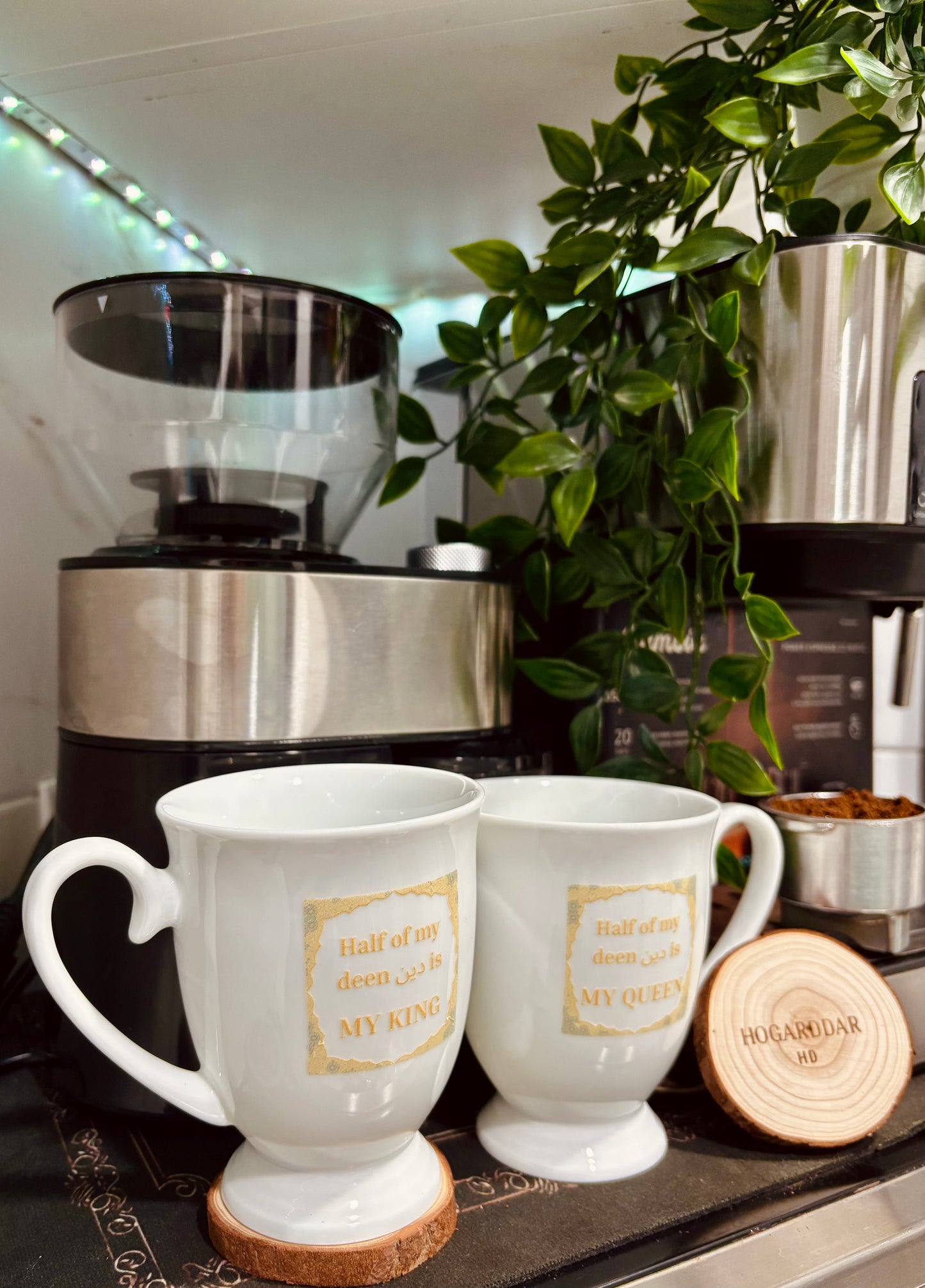 Tazas para matrimonio | Half of my deen دين is my KING & QUEEN
