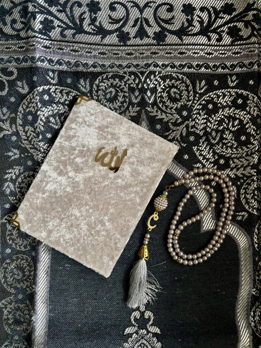 Pack Especial Regalo | Quraan, Sejjada fina y Tesbih