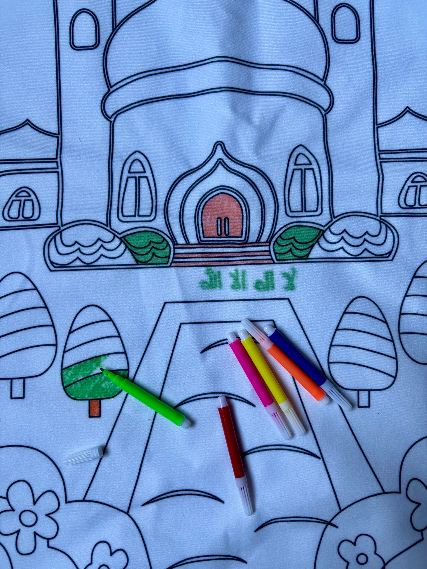 | Pack descuento x2 Alfombras de Rezo صلاة | Infantiles coloreables y lavables