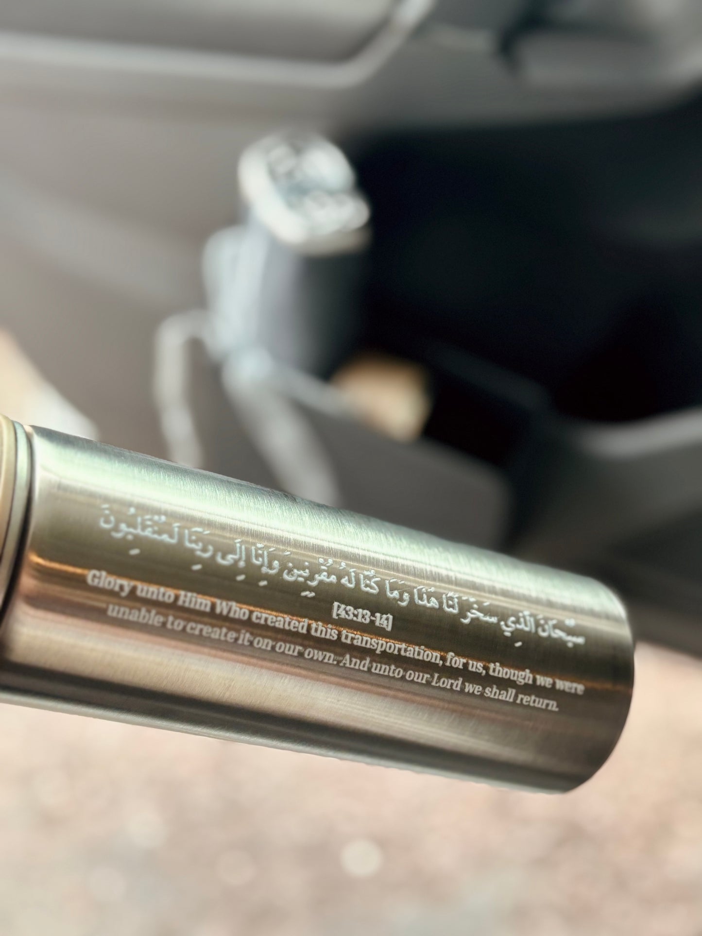 CAR KIT | Termo con du’a, Alfombra de Salat y Cajetín de coche |