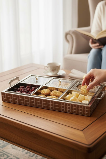 Bandeja aperitivos multifuncional