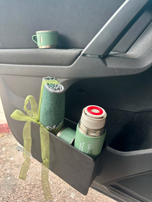 Termo con du’a | CAR PRAYER KIT | Alfombra, Cajetín y 3 tazas