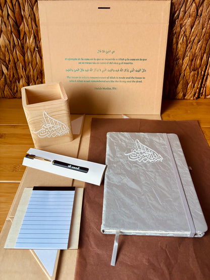 SET INTELECTO | lapicero, libreta, bloc de notas y bolígrafo |