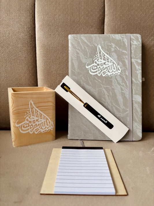 SET INTELECTO | lapicero, libreta, bloc de notas y bolígrafo |