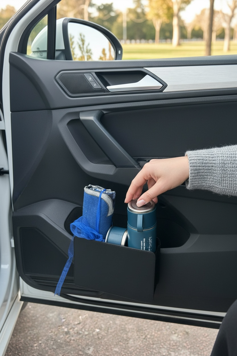 CAR KIT | Termo con du’a, Alfombra de Salat y Cajetín de coche |