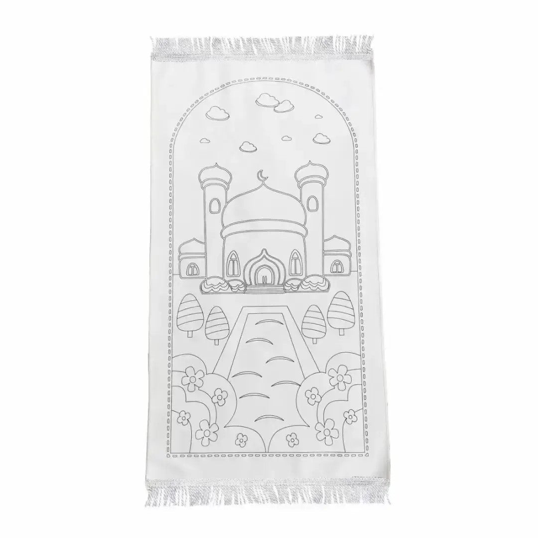 | Pack descuento x2 Alfombras de Rezo صلاة | Infantiles coloreables y lavables