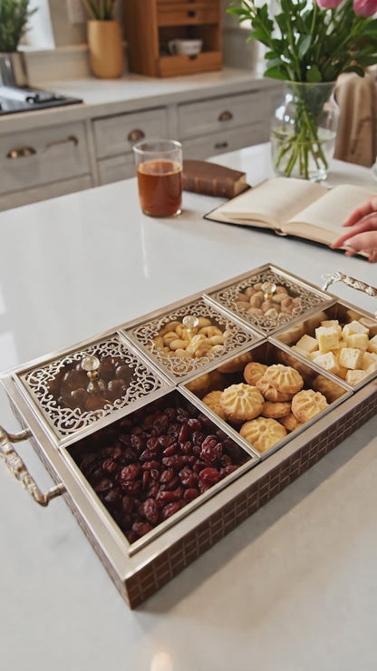 Bandeja aperitivos multifuncional